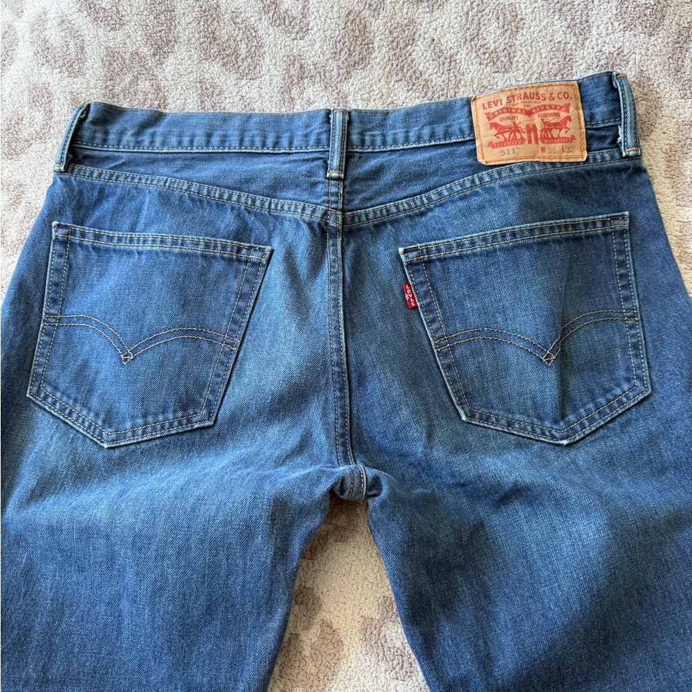 Levi's Men's Classic Indigo Straight Jeans